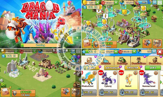 Download Game Dragon Mania Mod Apk